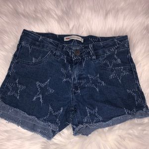Girls Levi Shorts